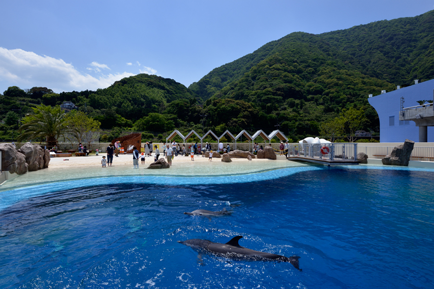 大分マリーンパレス水族館うみたまご「あそびーち」　Aso-Beach Park/Additional construction of Oita Marine Palace Aquarium UMITAMAGO