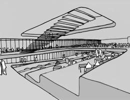 工学院大学八王子キャンパス・スチューデント・センター設計 プロポーザル　Kogakuin University Student Center Proposal